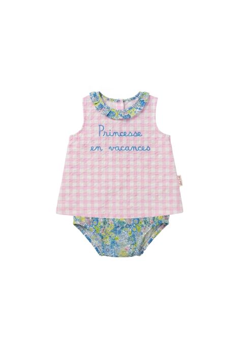 Completo con ricamo SAINT BARTH | ABB0002 ABBIE00974L COTTON VYC21MARGARETANN